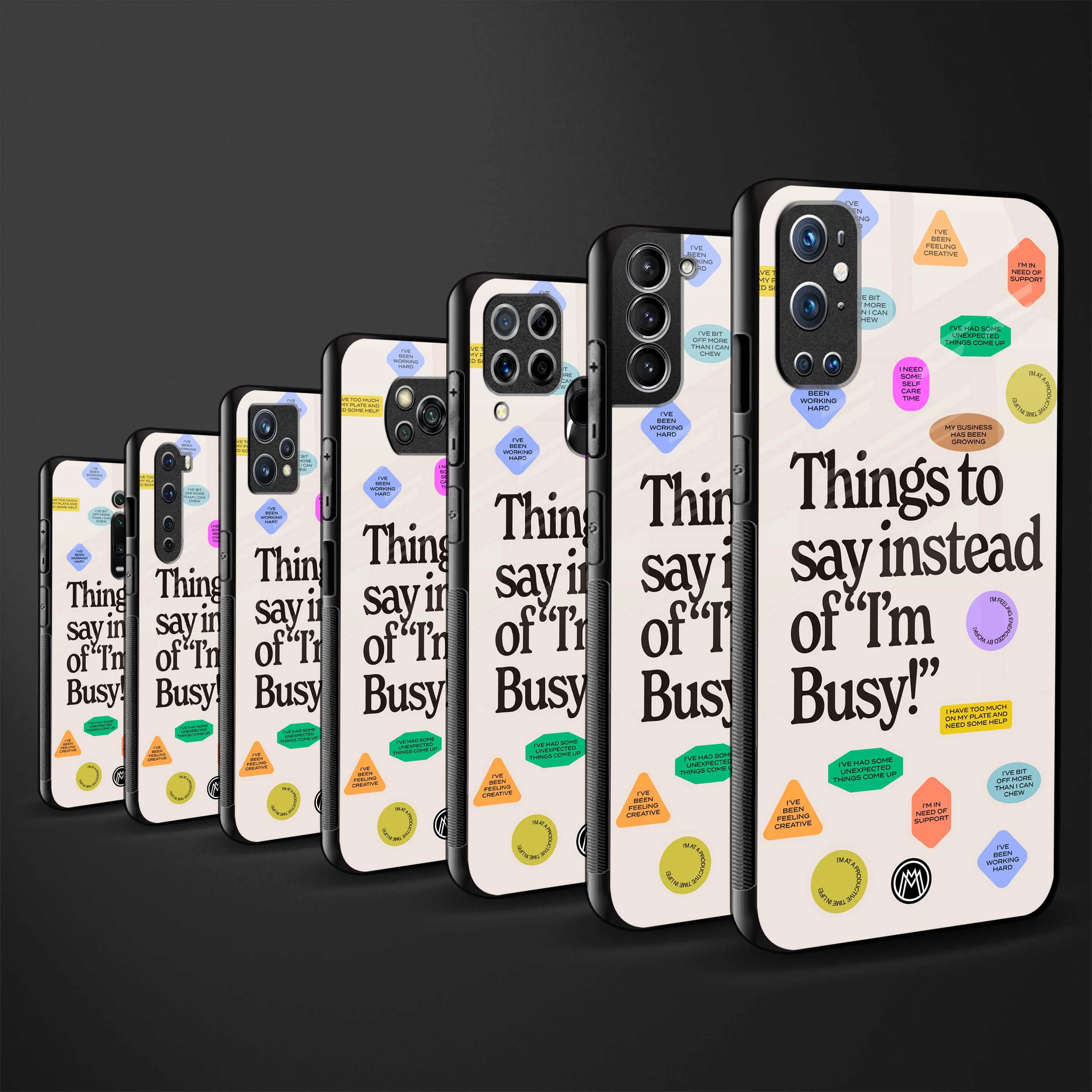 10 Things To Say Phone Case for IPhone 12 Pro | Glass Case