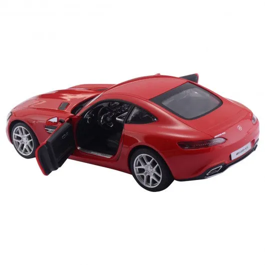 1:14 Mercedes AMG GT Licensed Radio Remote Control RC Car w/ Opening Door-Red