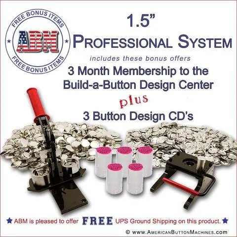 1.5" Button Maker Kit