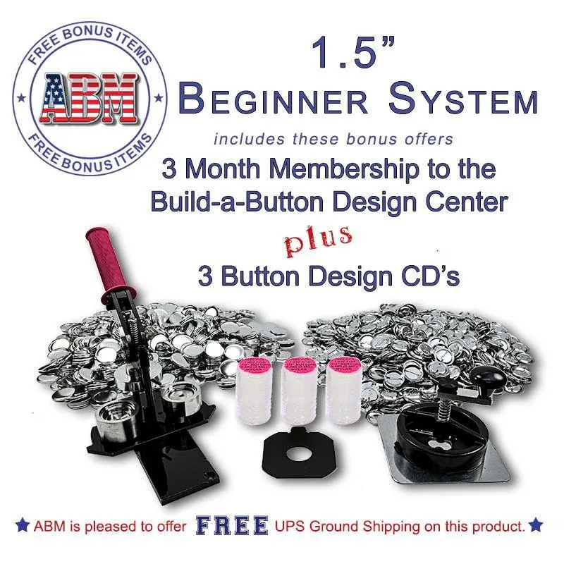 1.5" Button Maker Kit