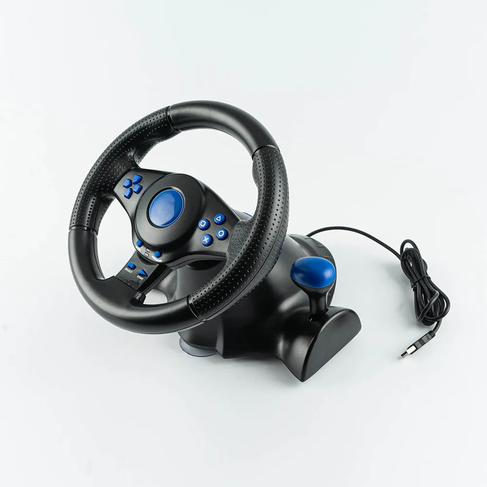 180° Universal Gaming Racing Wheel with Shifter & Pedals for PS3 / PS4 / PC / Xbox One / Switch