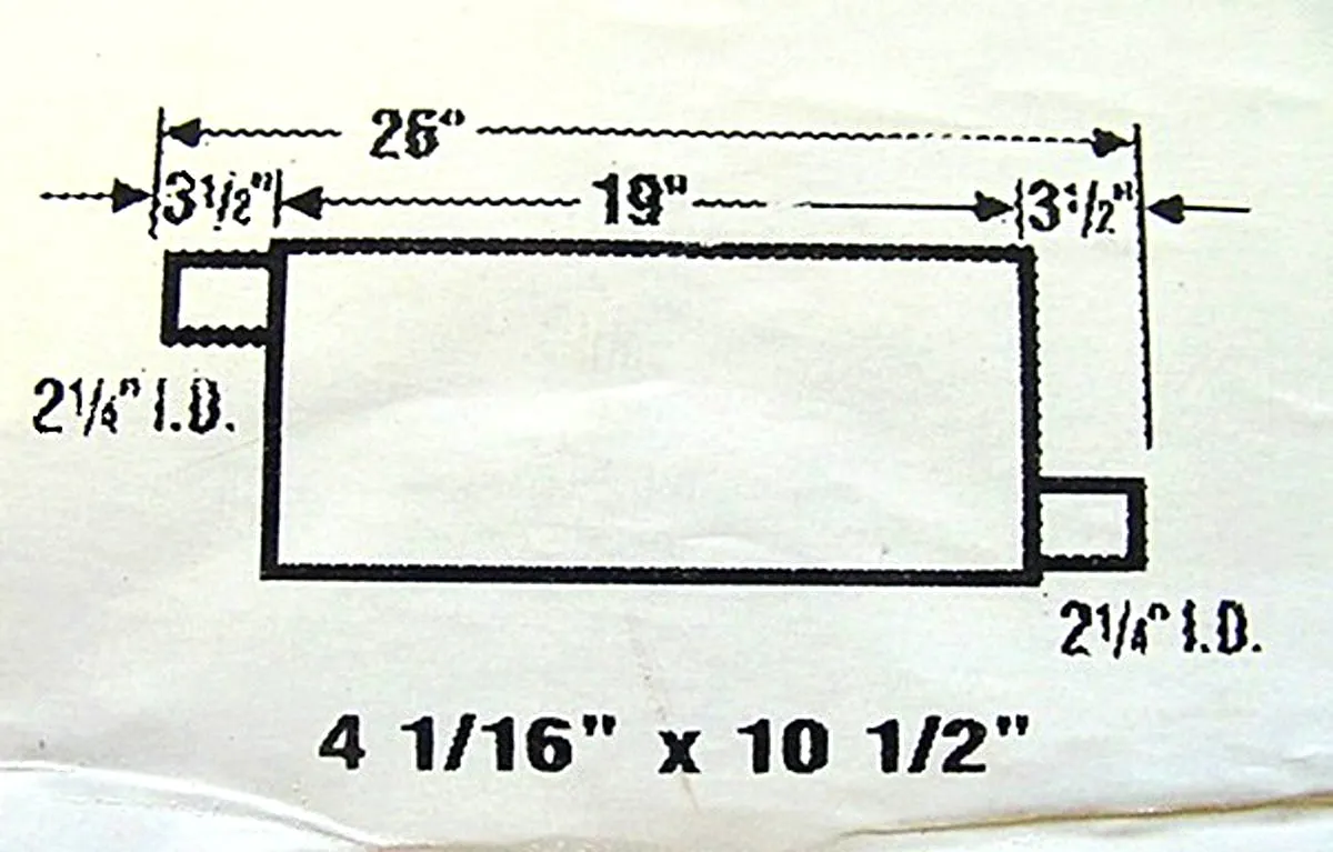 1968-1972 Oldsmobile Full-Size Muffler