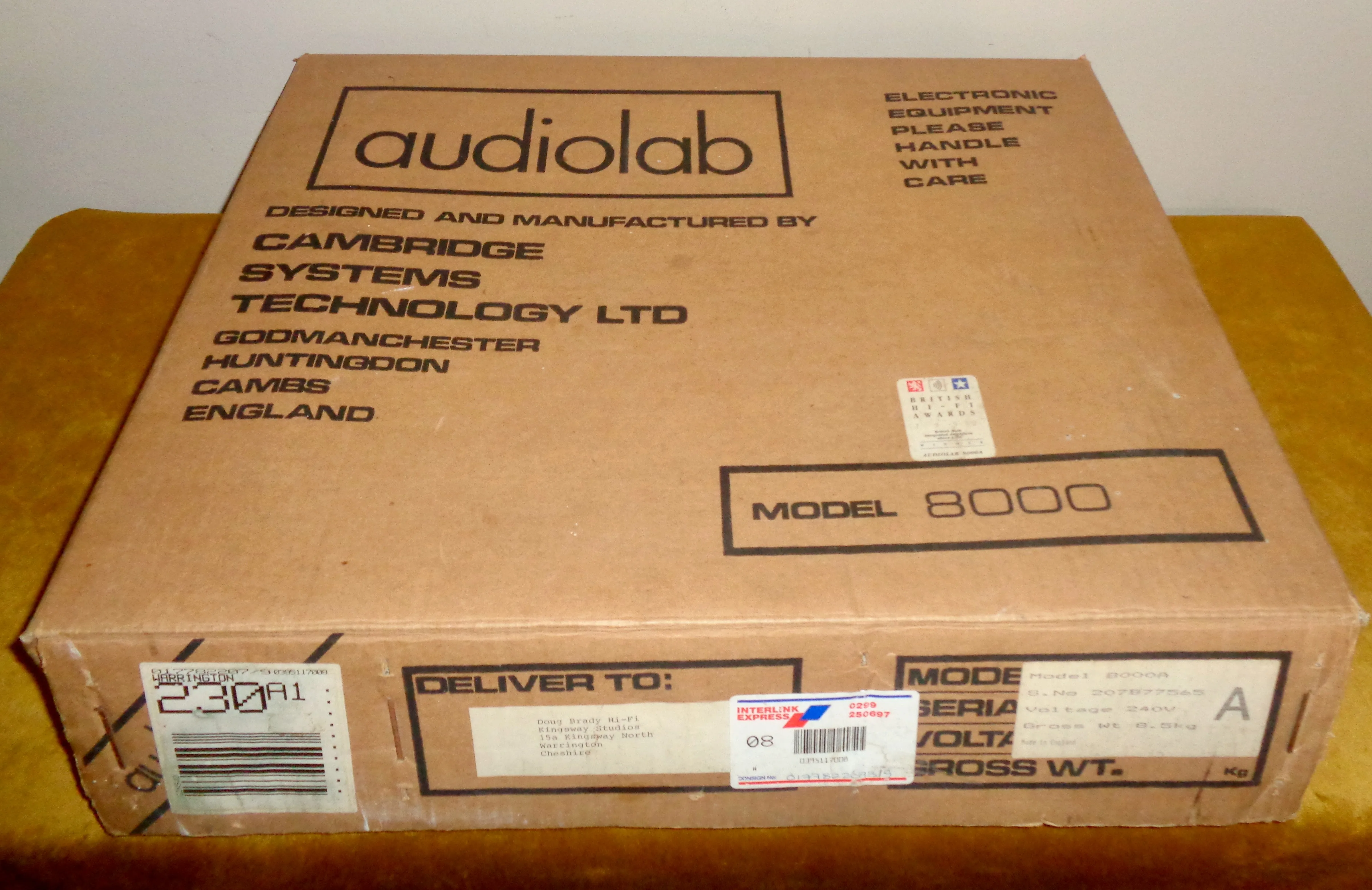 1990s Stereo Audiolab 8000A Integrated Amplifier