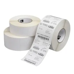 1" x 0.25"  Zebra Thermal Transfer Z-Supreme 2000T White Polyimide Label;  3" Core;  10000 Labels/roll;  1 Roll/carton