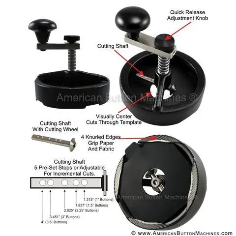 2.25" Button Maker Kit