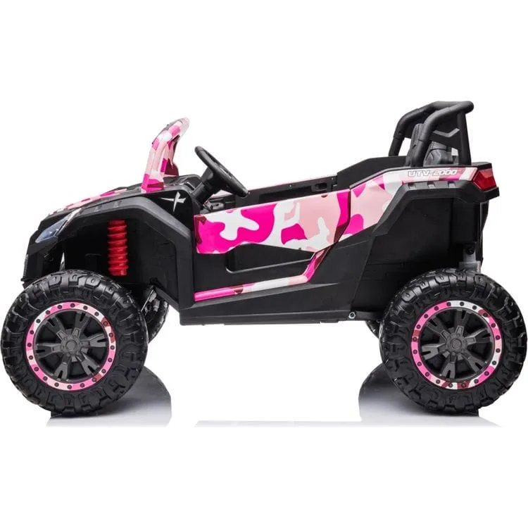 24V 4x4 Freddo Dune Buggy Buccaneer 2 Seater Ride on - Pink