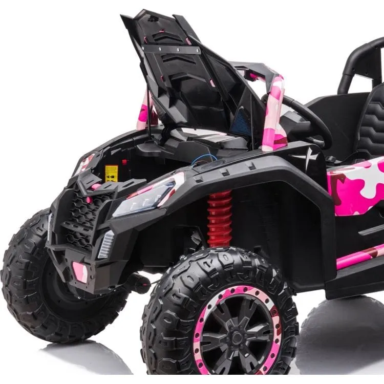 24V 4x4 Freddo Dune Buggy Buccaneer 2 Seater Ride on - Pink