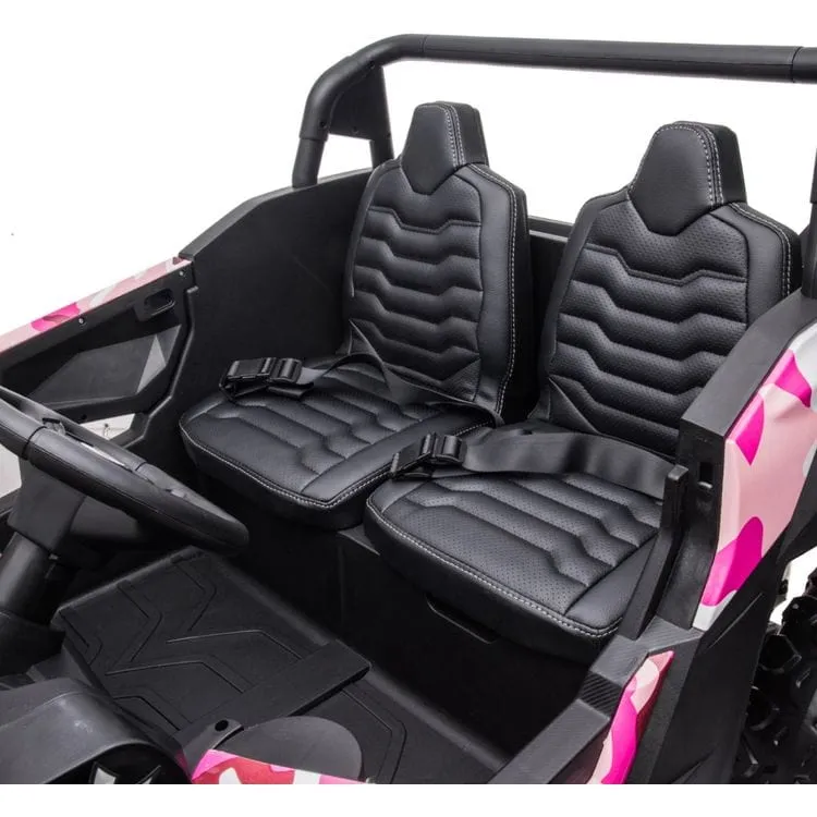 24V 4x4 Freddo Dune Buggy Buccaneer 2 Seater Ride on - Pink