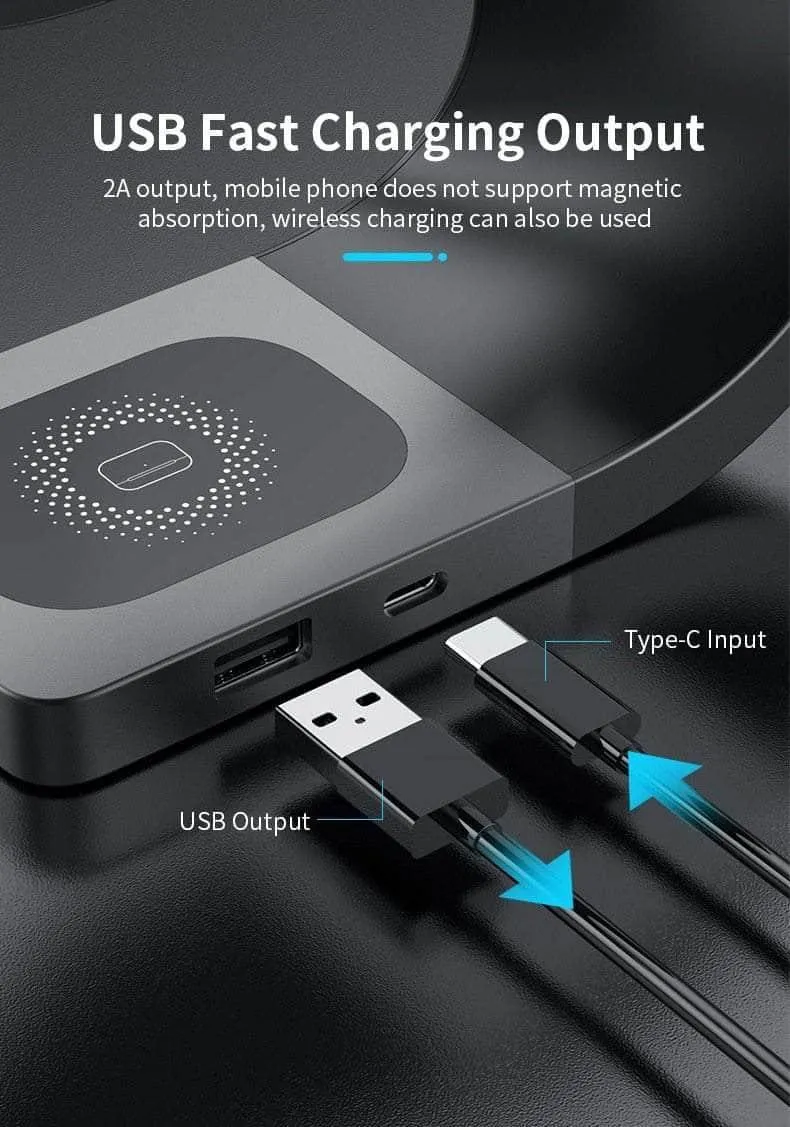 3 in 1 Magnetic Wireless Charger Stand iPhone 12 & 13