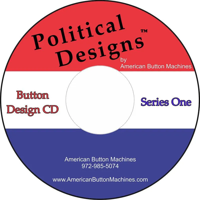 3 Inch Professional Campaign Button Maker Kit