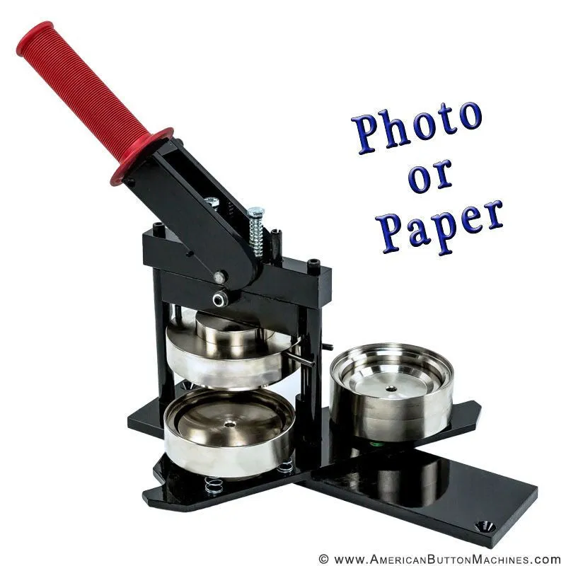 3.5" Photo Button Maker Kit