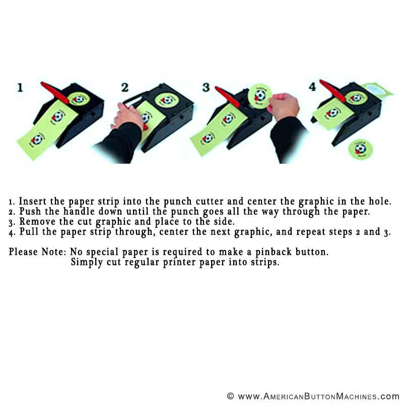 3.5" Photo Button Maker Kit