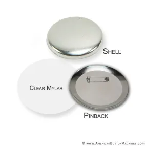 3.5" Pinback Button Set