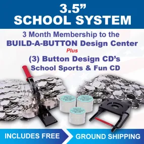 3.5" Professional School Series Button Maker Kit