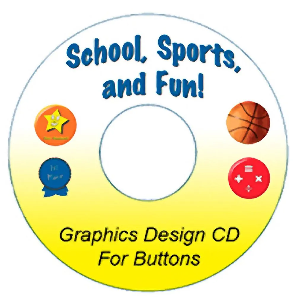 3.5" Professional School Series Button Maker Kit