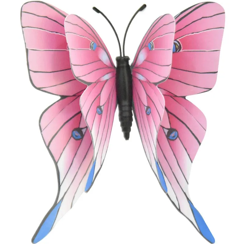 3D Simulation Butterfly Wall Stickers  Decorative Curtain Pendant