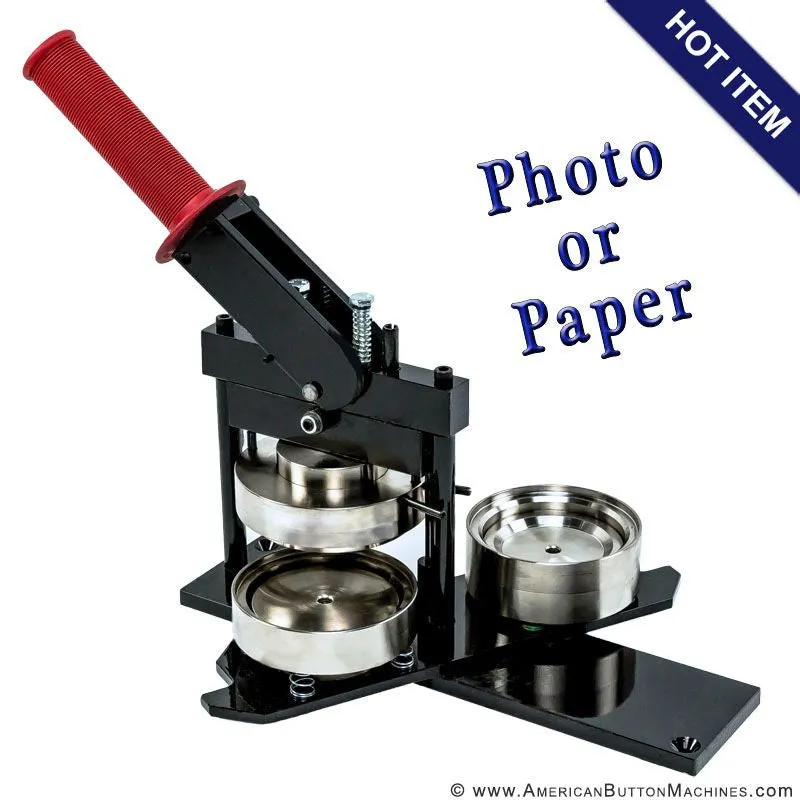 3" Photo Button Maker Kit