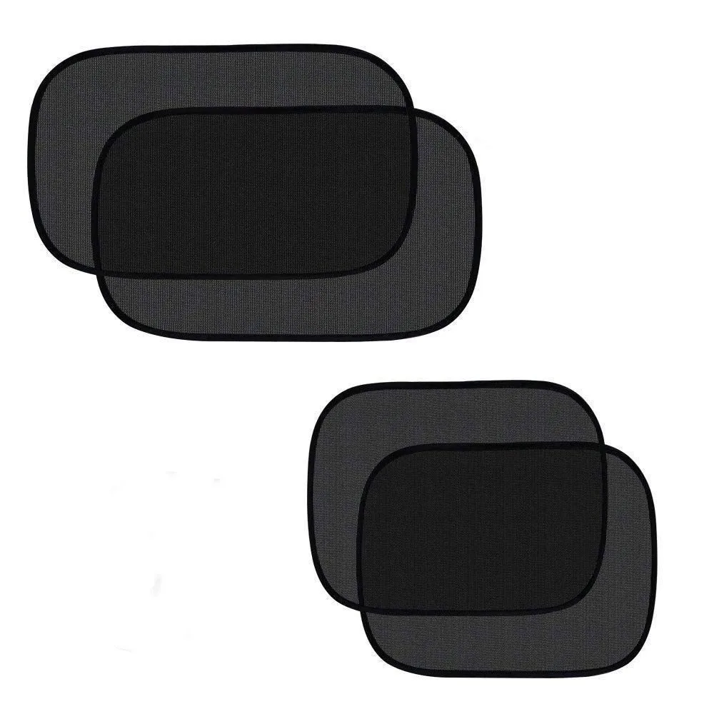 4 Pack Car Window Sun Shade Set