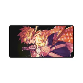 #8.1040, Zenitsu, Thunder Breathing, Demon Slayer, Kimetsu no Yaiba, Mouse Pad (Desk Mat)