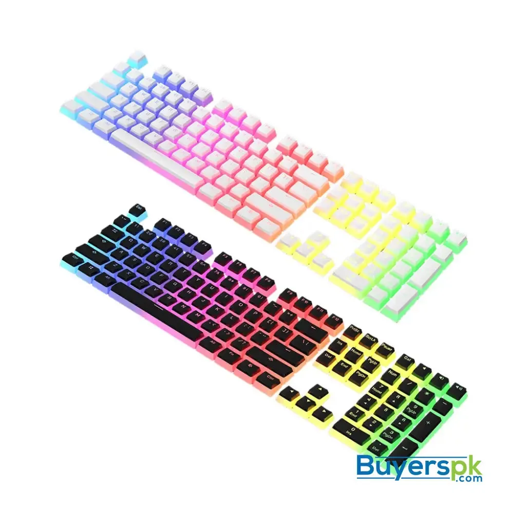 A-jazz Keycaps Pudding Pbt White