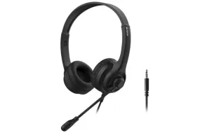 A4TECH HS-8i (BLACK) HEADPHONES WITH SINGLE PIN MIC