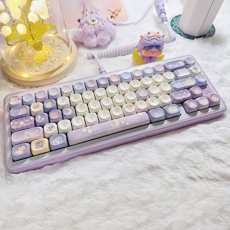 ACGAM Nice Dream PBT Keycap Set MOA Profile 140 Keys