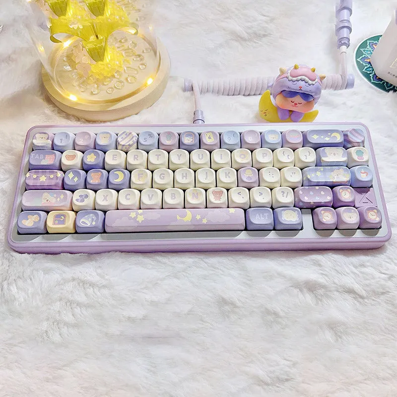 ACGAM Nice Dream PBT Keycap Set MOA Profile 140 Keys