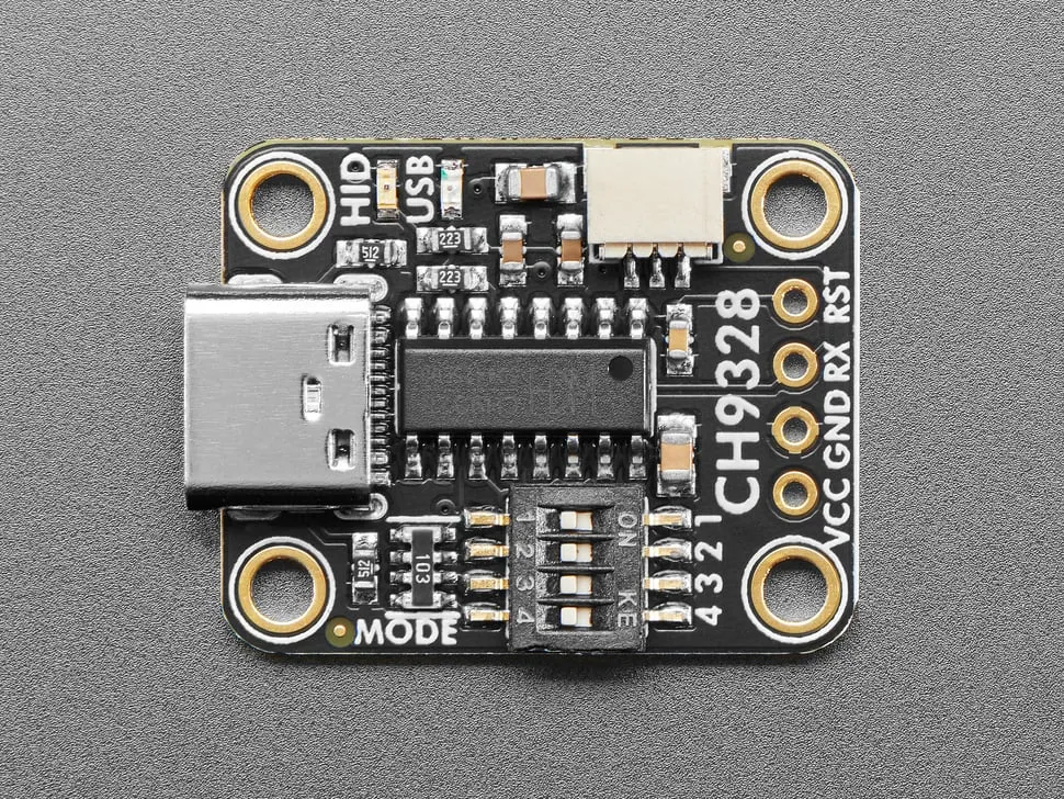 Adafruit CH9328 UART to HID Keyboard Breakout