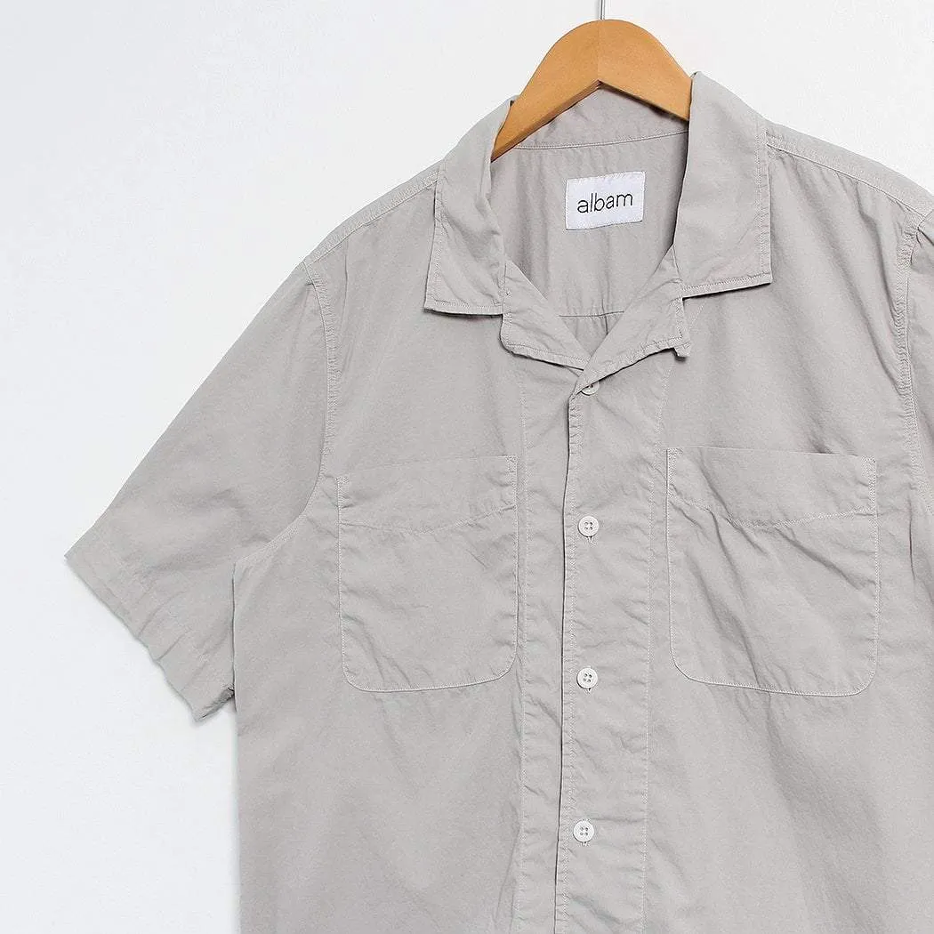 Albam Revere Collar Short Sleeve Shirt