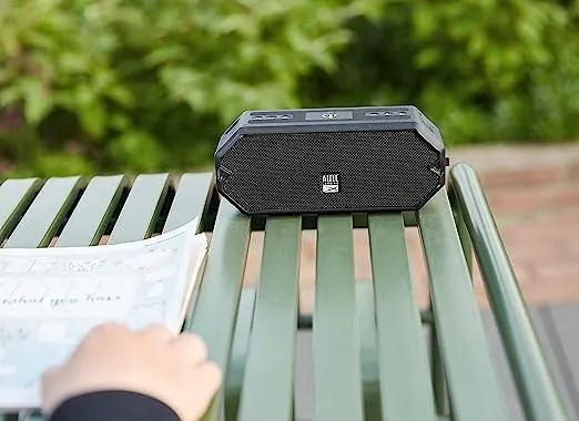 Altec Lansing HydraBlast Everything-Proof Wireless Speaker Black