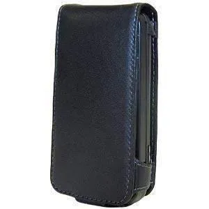 Amzer Leather Flip Type Case €“ Black