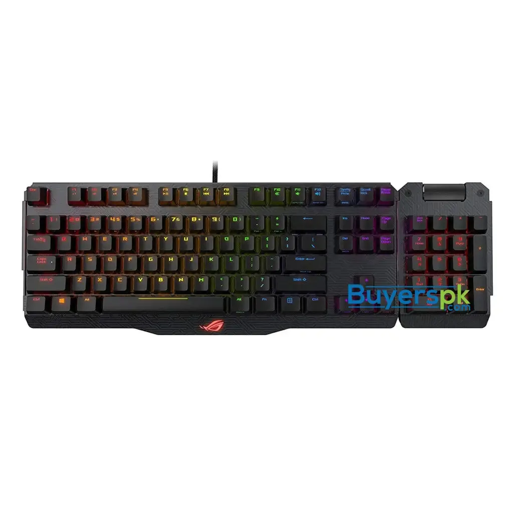 Asus Rog Claymore Aura Sync Mechanical Gaming Keyboard Cherry Mx Red Switches