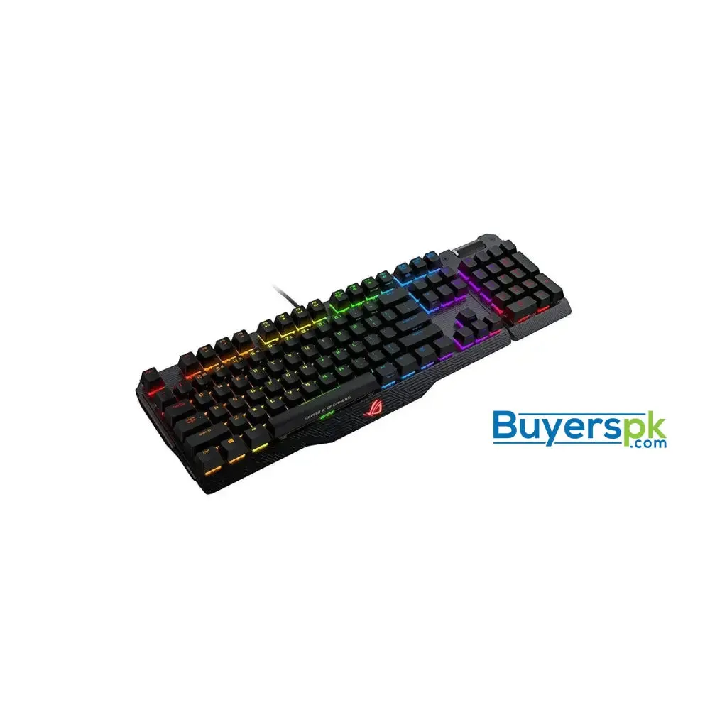 Asus Rog Claymore Aura Sync Mechanical Gaming Keyboard Cherry Mx Red Switches