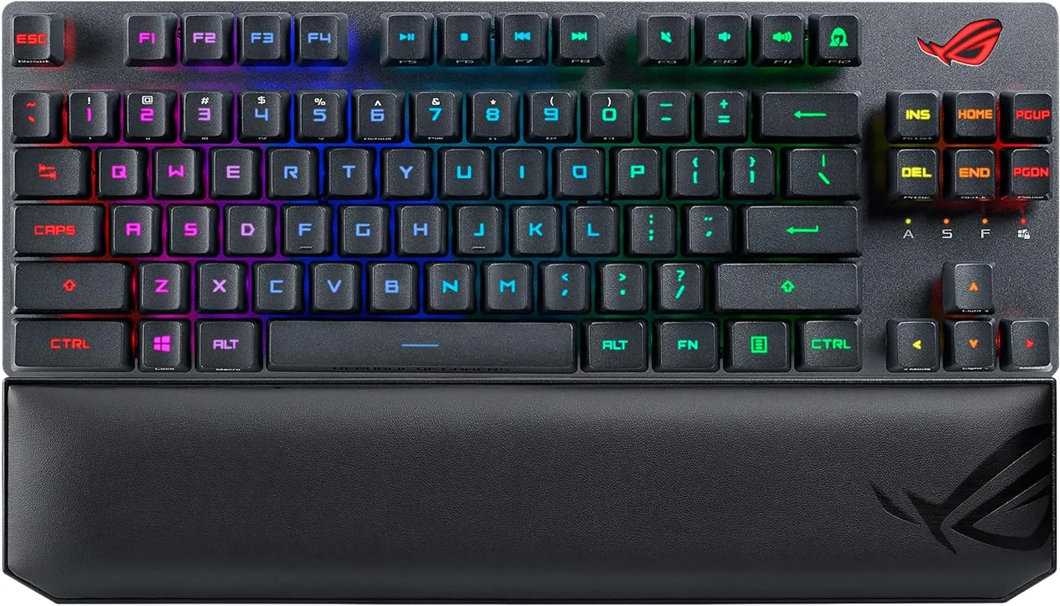 ASUS 華碩 ROG STRIX SCOPE RX TKL Deluxe Wireless 無線電競鍵盤 (紅軸)(90MP02J2-BKUA00)