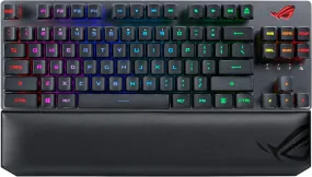 ASUS 華碩 ROG STRIX SCOPE RX TKL Deluxe Wireless 無線電競鍵盤 (紅軸)(90MP02J2-BKUA00)