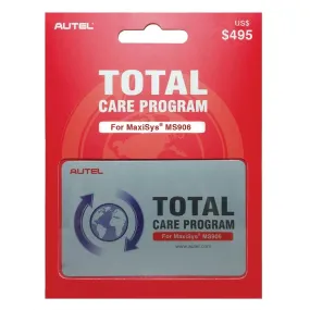 Autel MS906-1YRUpdate Ms906 One Year Total Care Program Card