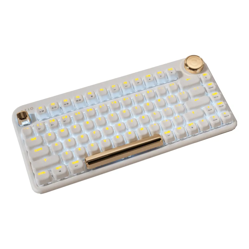 AZIO IZO Mechanical TKL Keyboard Wireless White