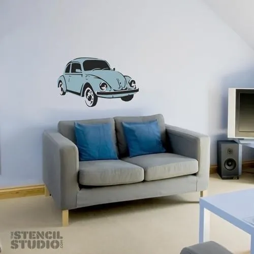 Beetle Car Stencil