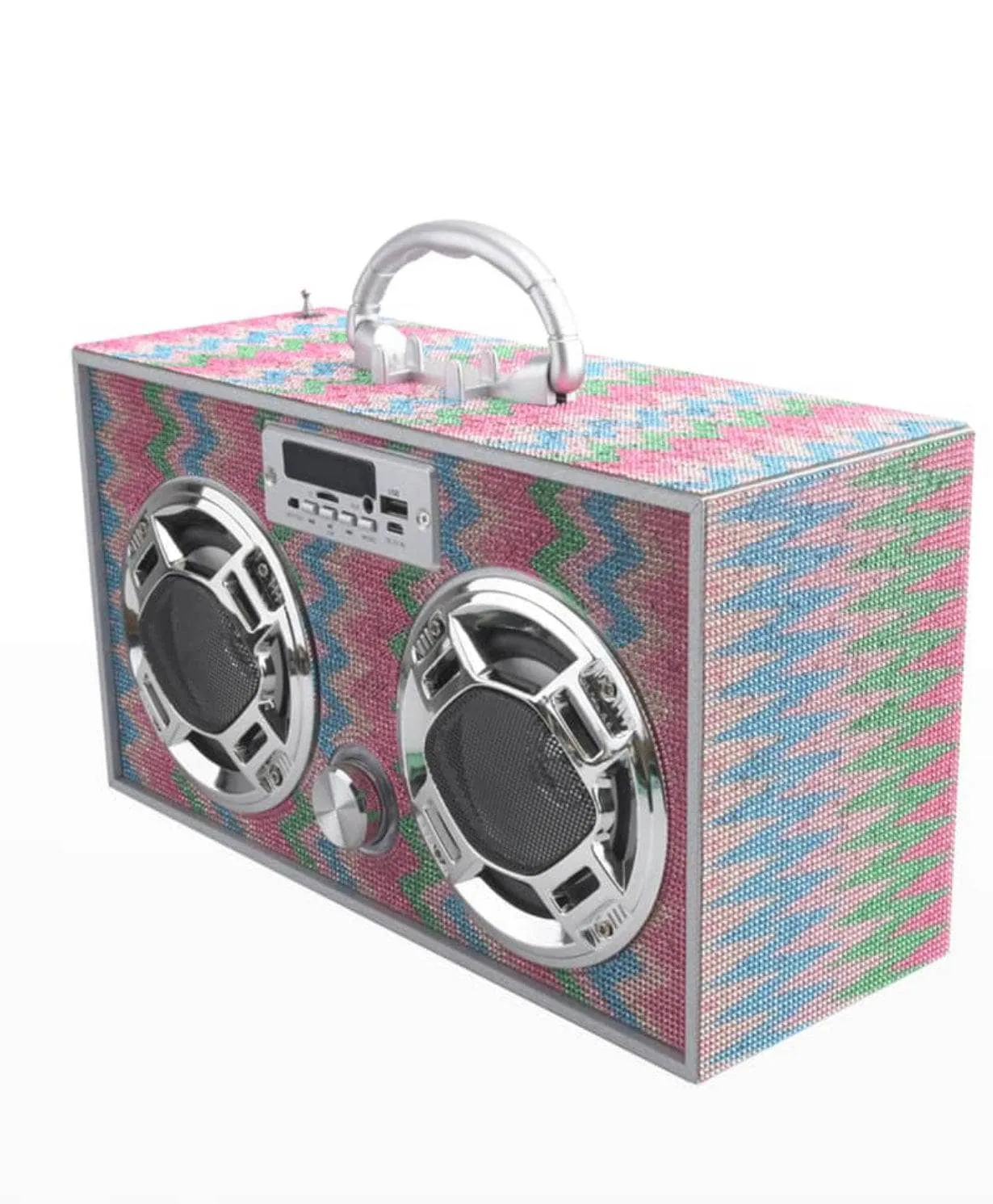 Bling LED BoomBox Speakers