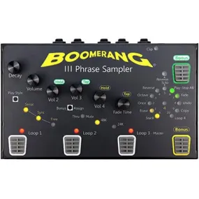 BOOMERANG Phrase Sampler III E-156