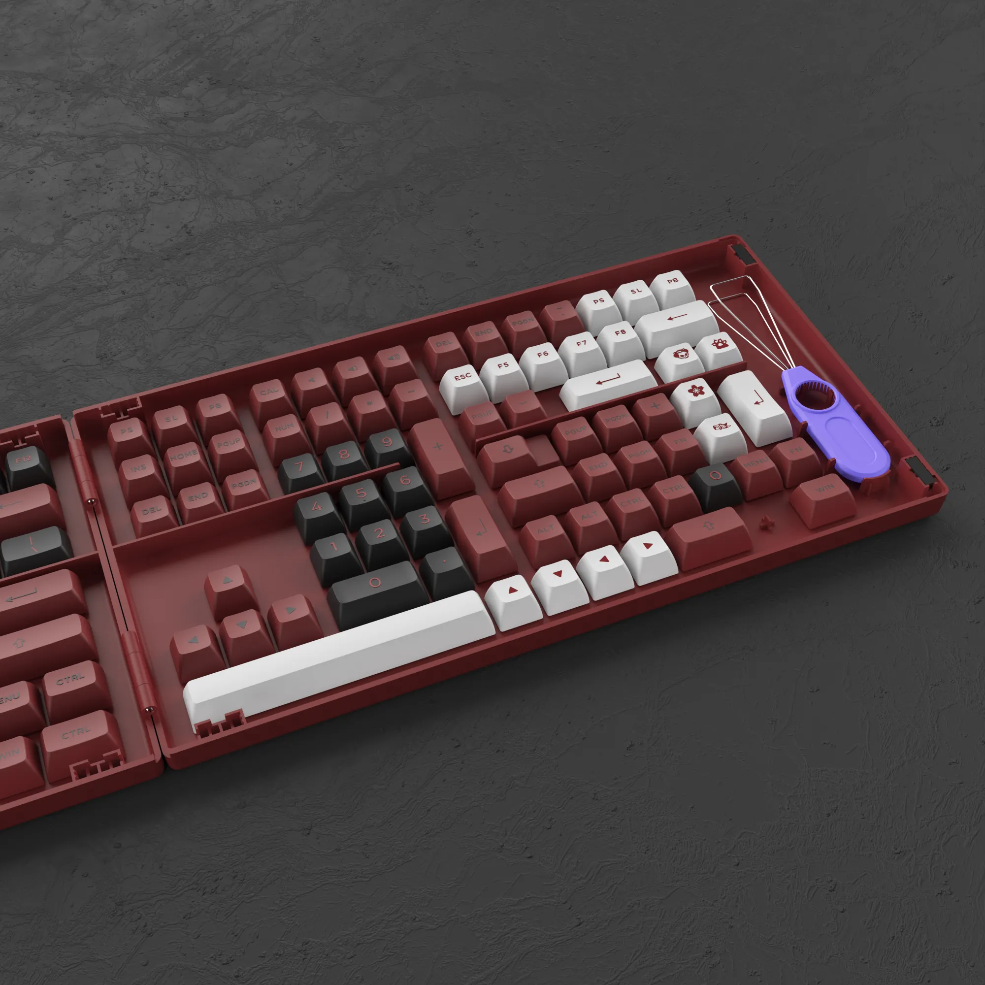 Bred Keycap-Set (158-Key)