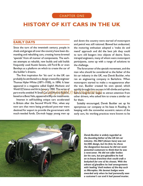 Build Your Own Kit Car