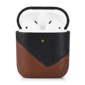 Bullstrap Men's Leather AirPods Case with Micofiber Internal Lining