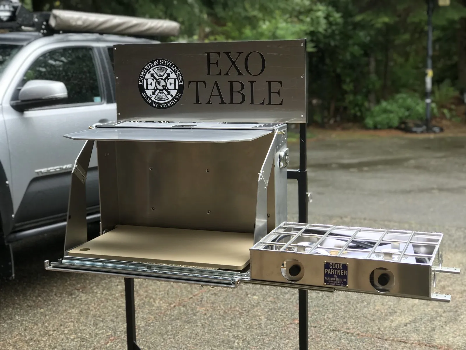 Cali Raised LED EXO Table