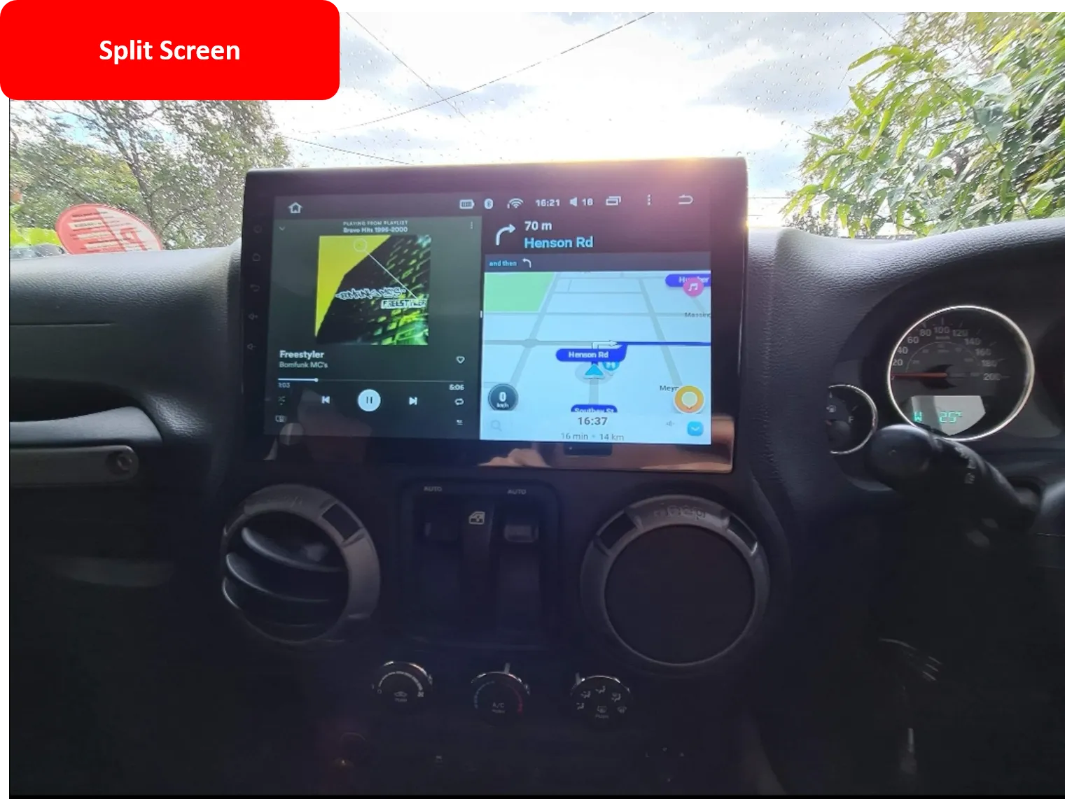 Car Dealz 10.2 Android 10.0 For Ford Ranger 2011 - 2016 In Dash Plus OEM Fascia