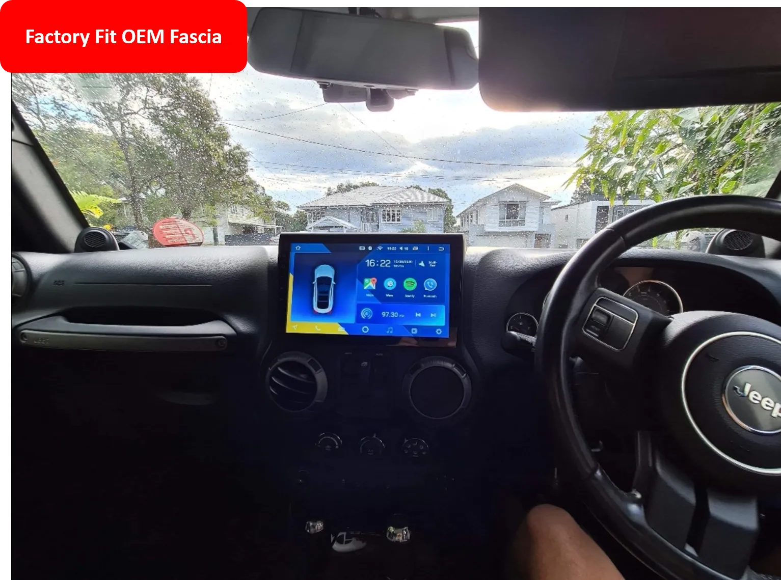 Car Dealz 10.2 Android 10.0 For Ford Ranger 2011 - 2016 In Dash Plus OEM Fascia