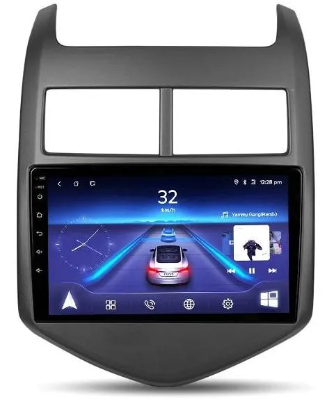 Car Dealz 9" Android 10.0 Chevrolet Aveo 2 Holden Barina 2011-2015 In Dash Plus OEM Fascia