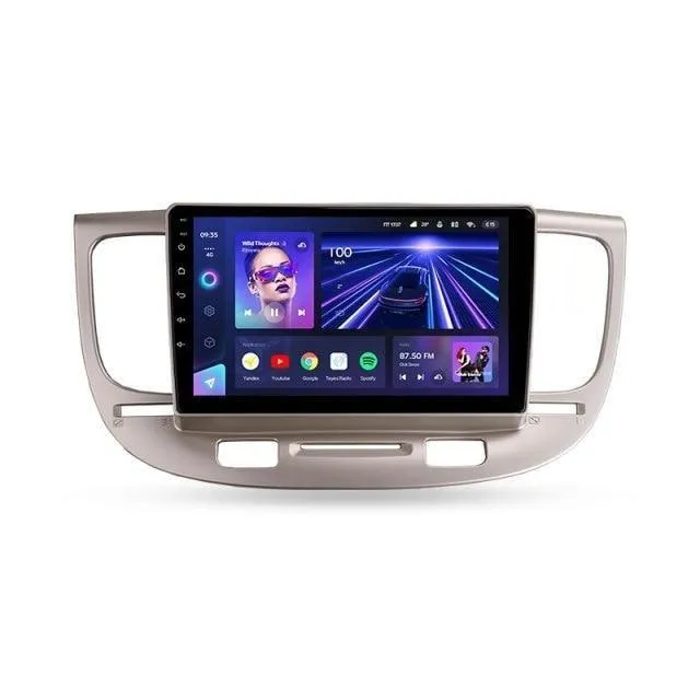 Car Dealz Eliet 4G Data Model 10.2" Android 12.0 For Kia RIO 2 RIO2 2005 - 2011 In Dash Plus OEM Fascia