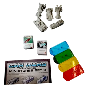 Car Wars Miniatures Set 3