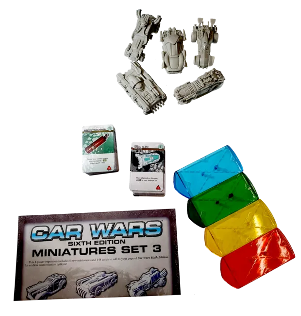 Car Wars Miniatures Set 3